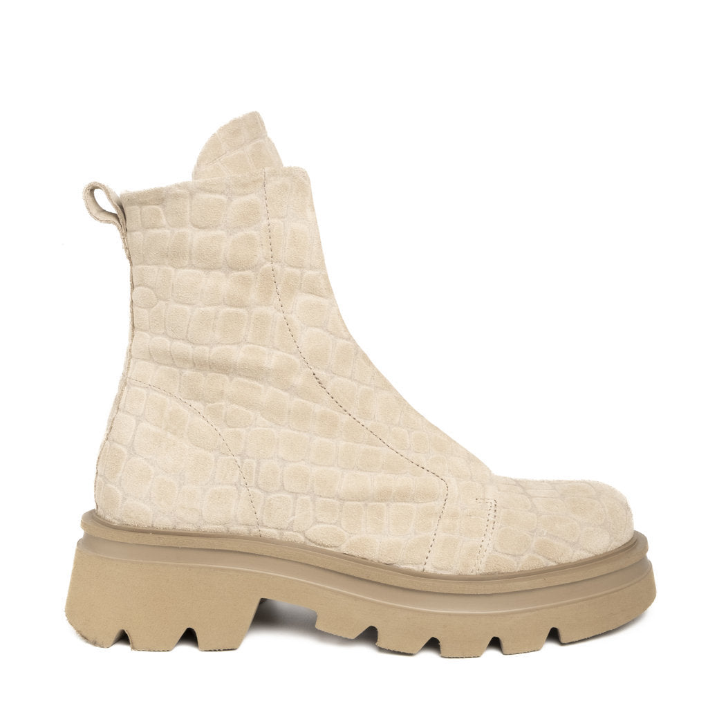 KUNI NO LACE  COCCO SUEDE NATURAL