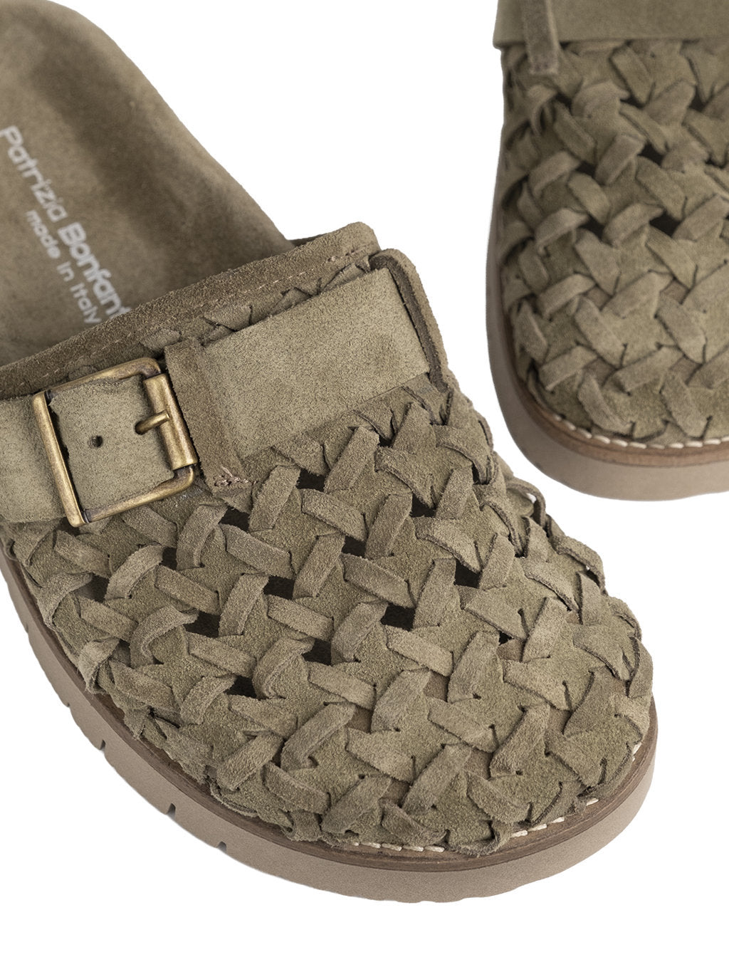 EDRA WOV  SUEDE MILITARY