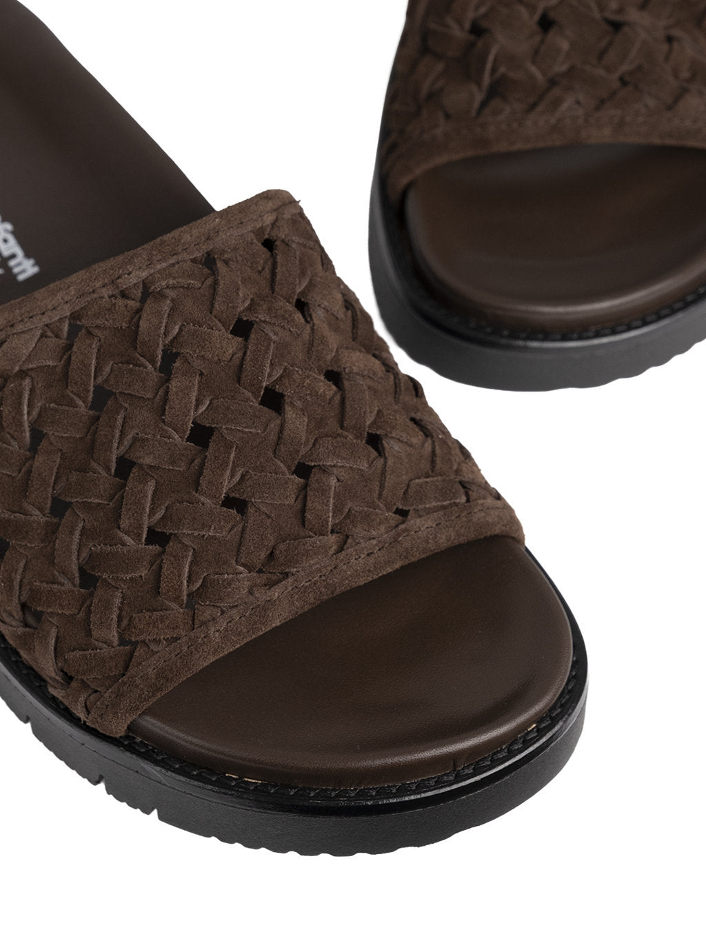 BRIANNA WOV  SUEDE CHOCO