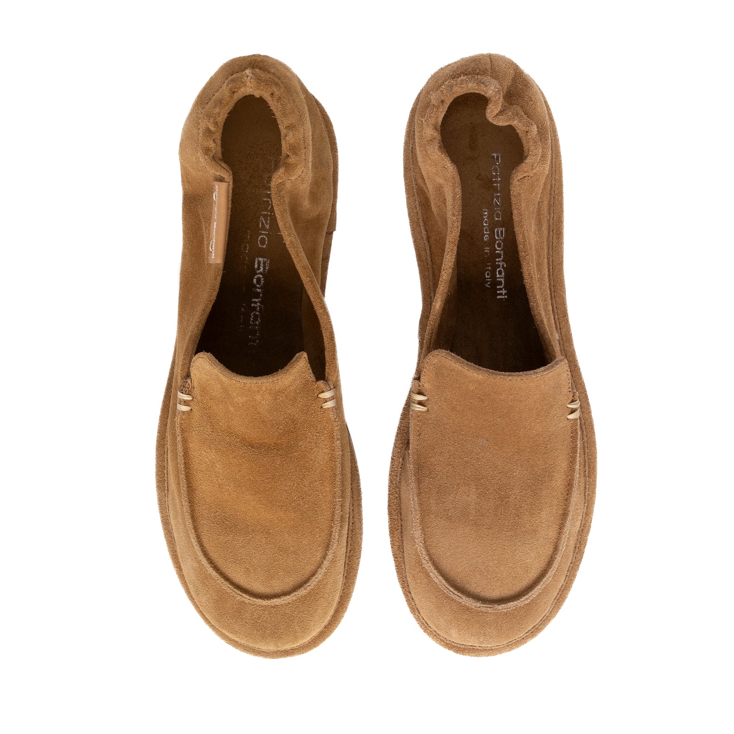 COLLEGE  SUEDE COGNAC