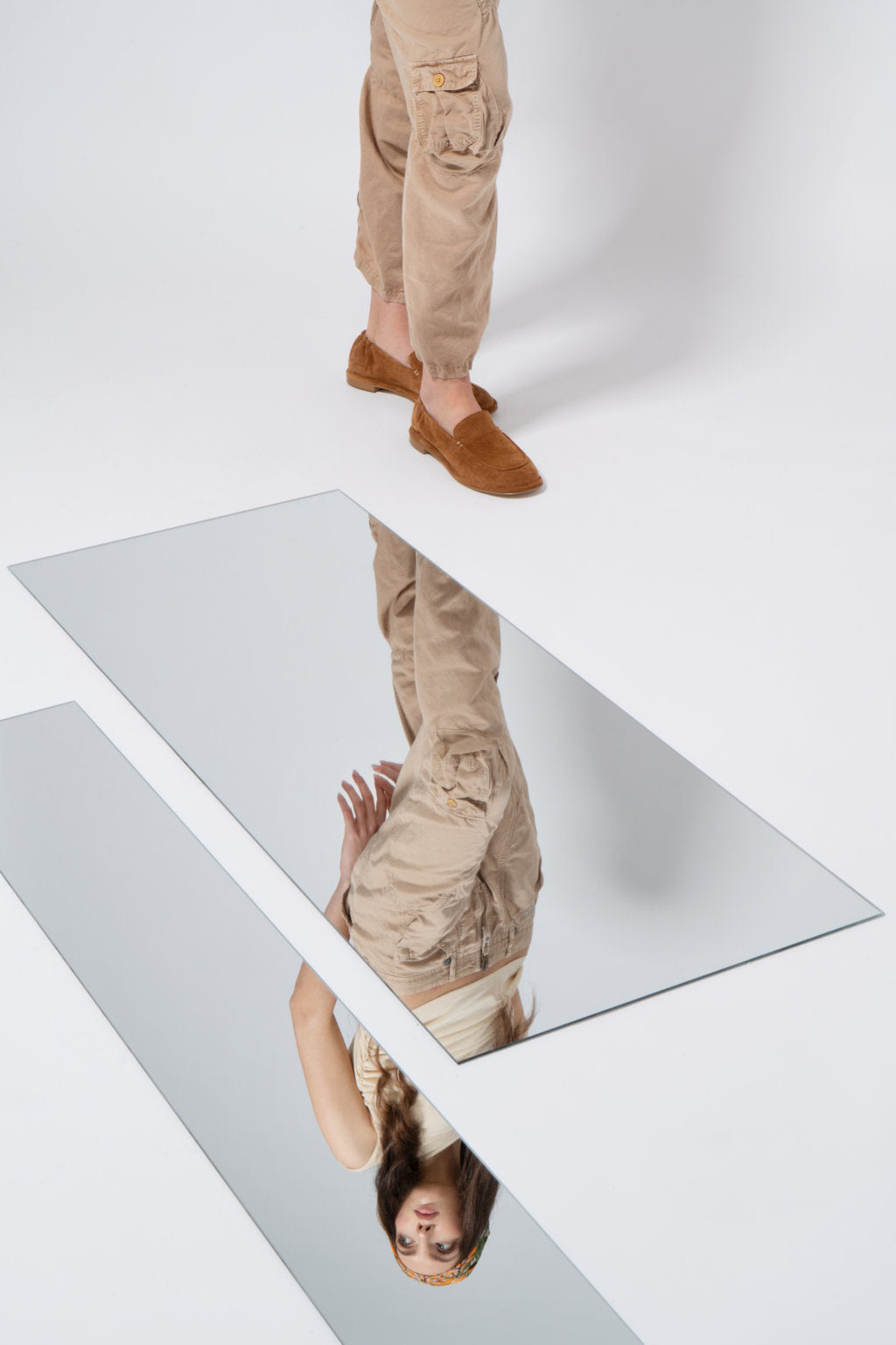 COLLEGE  SUEDE COGNAC