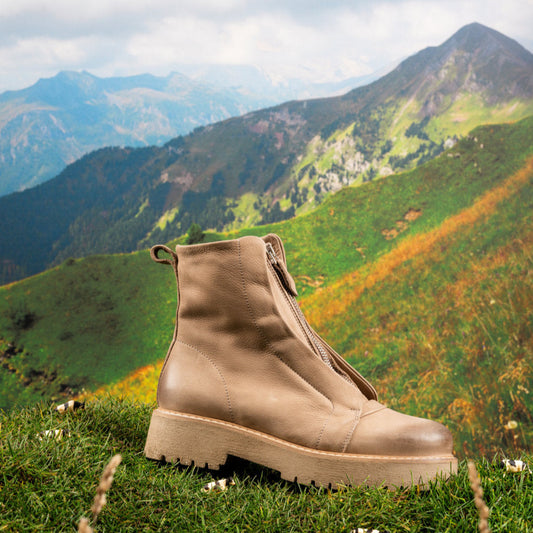 KUNI ZIP  NABUK NATURAL