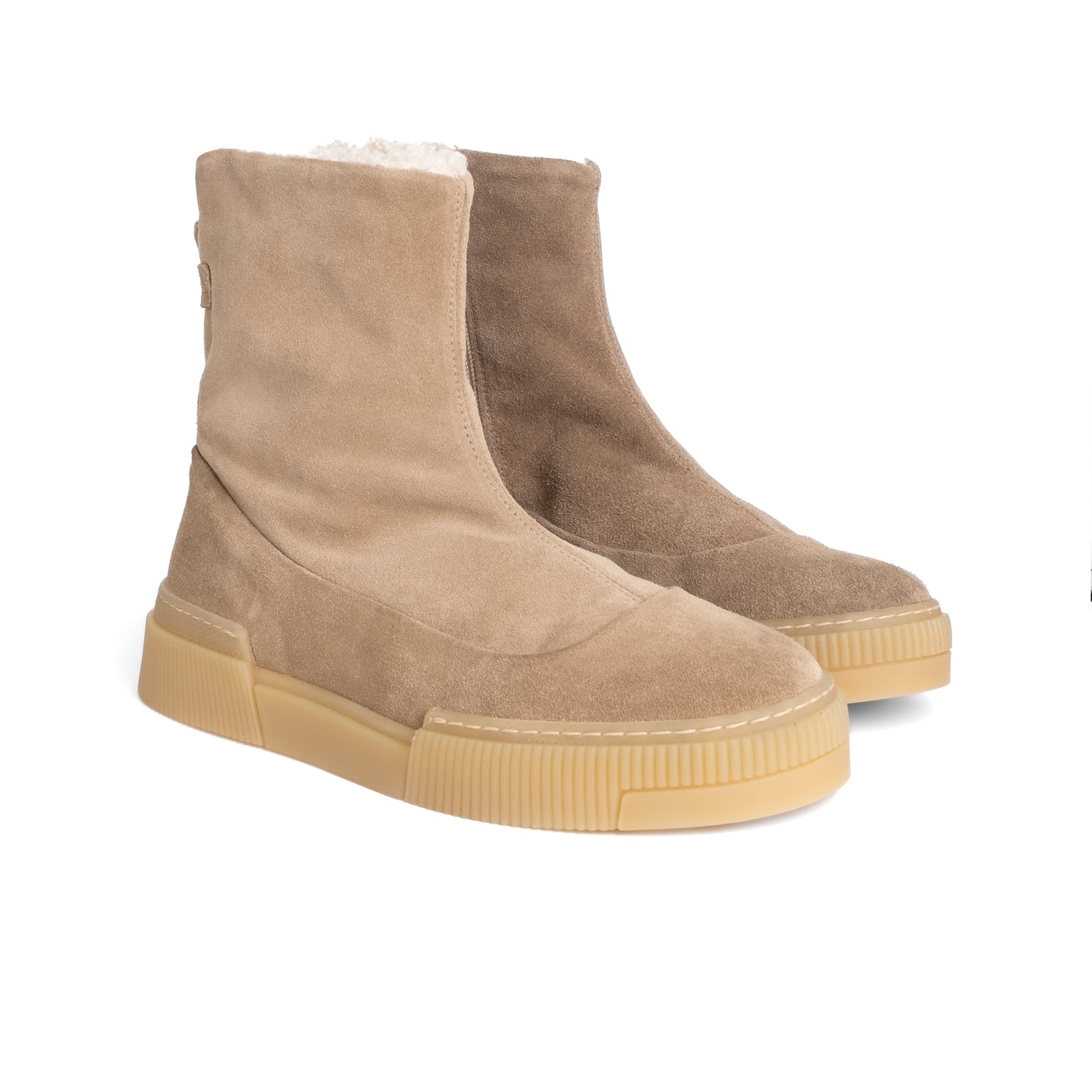 KEEPS TEDDY  SUEDE CAMEL