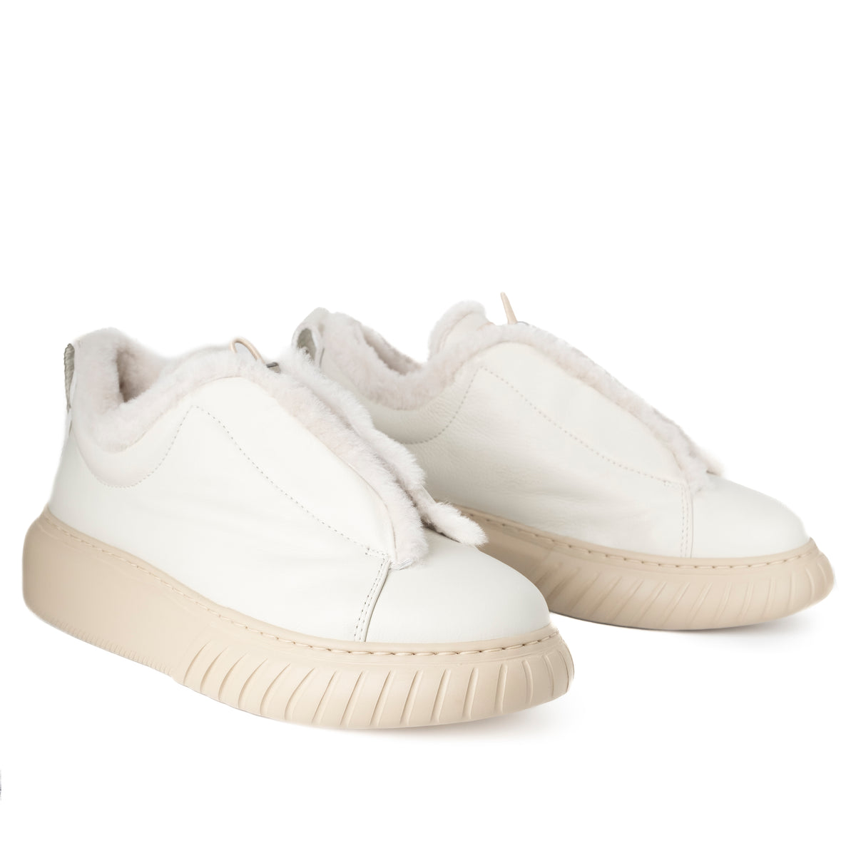 LIBI FUR  OFF WHITE