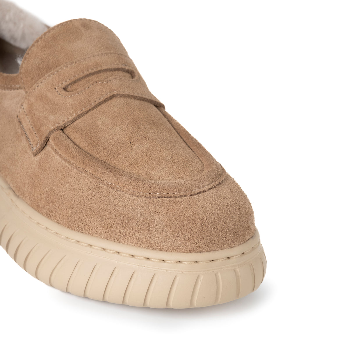 MOKA FUR  SUEDE NATURAL